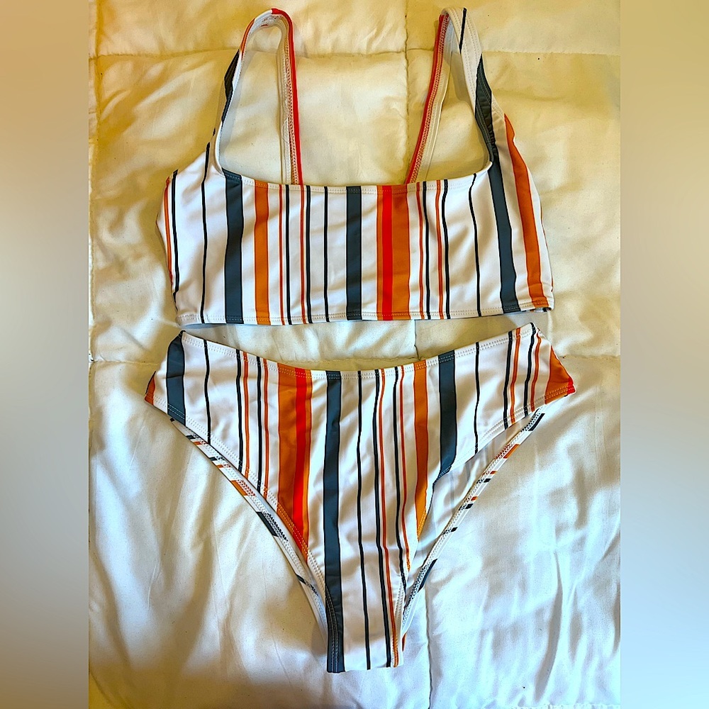 NWT SHEIN Striped Bikini